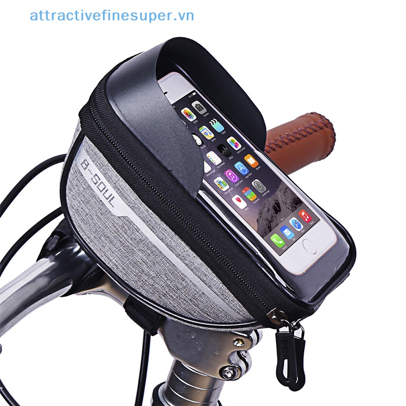 Afs Túi Đựng Điện Thoại Chống Thấm Nước Gắn Khung Trước Xe Đạp Leo Núi