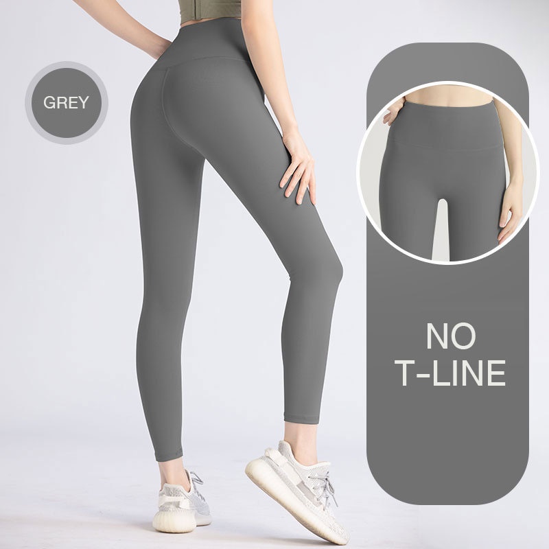 Loco Quần Legging Thể Thao Lưng Cao Không Để Lại Dấu Vết Nhanh Khô Thời Trang Cho Nữ