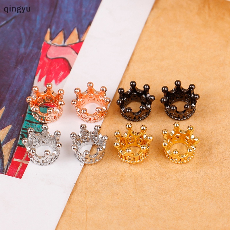 Mới Set 2 Vương Miện Kim Loại Mini 1: 12 Trang Trí Nhà Búp Bê