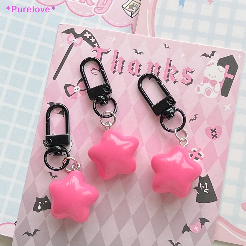 Móc Khóa Hình Ngôi Sao Năm Cánh Xinh Xắn Cho Cặp Đôi Mới