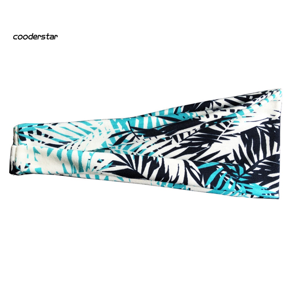 Băng Đô Vải Co Giãn Thoải Mái Bản Rộng Dùng Tập Yoga Trong Nhà / Ngoài Trời Cho Nữ