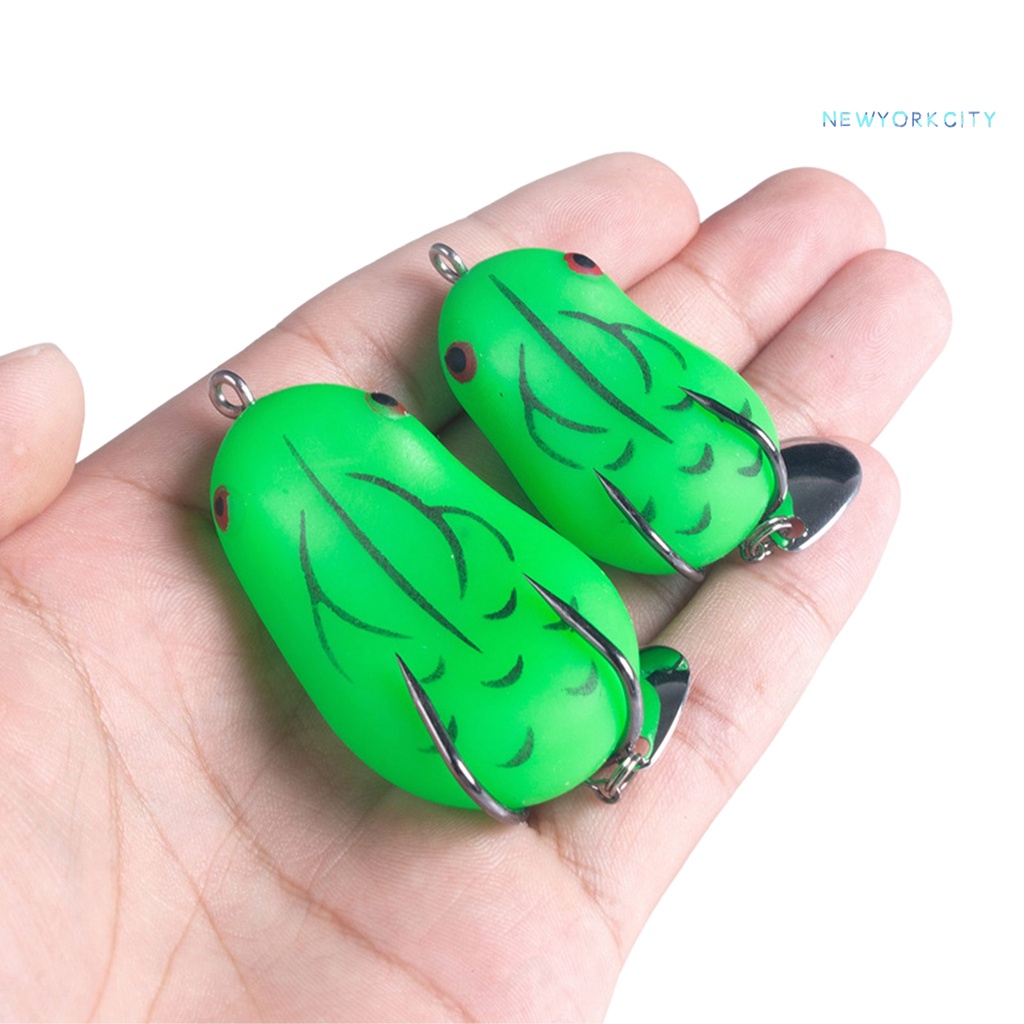 Mồi Câu Cá Giả Hình Ếch Nhỏ Trọng Lượng Nhẹ Tiện Lợi NY-4.2cm - 8g / 5cm - 14g
