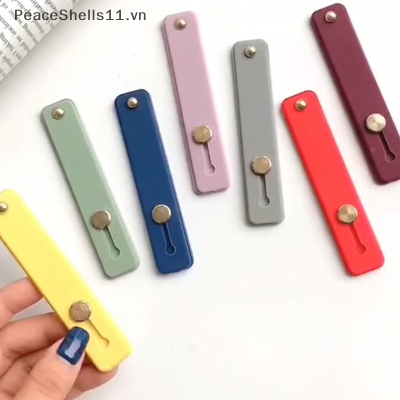 1 Vòng Silicon Đeo Ngón Tay Co Giãn Màu Kẹo Thông Dụng