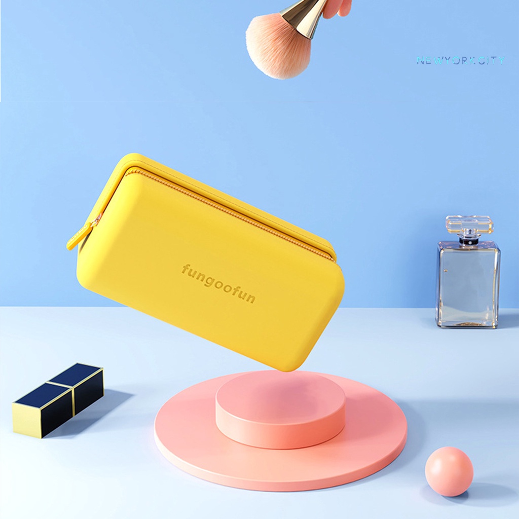 Túi Đựng Đồ Trang Điểm NY-Makeup Sức Chứa Lớn Chống Thấm Nước Có Khóa Kéo Tiện Lợi