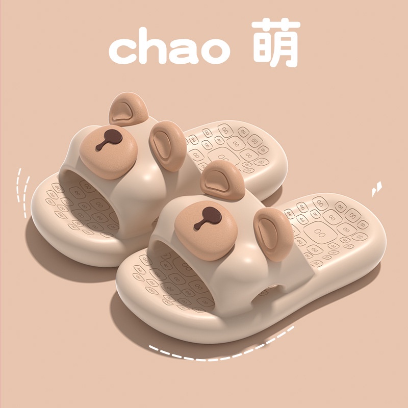 UOUO dép Thời Trang Đơn Giản Cho Nữ dép bánh mì Chống trượt Thoải mái Thoáng khí 30ZTX071403