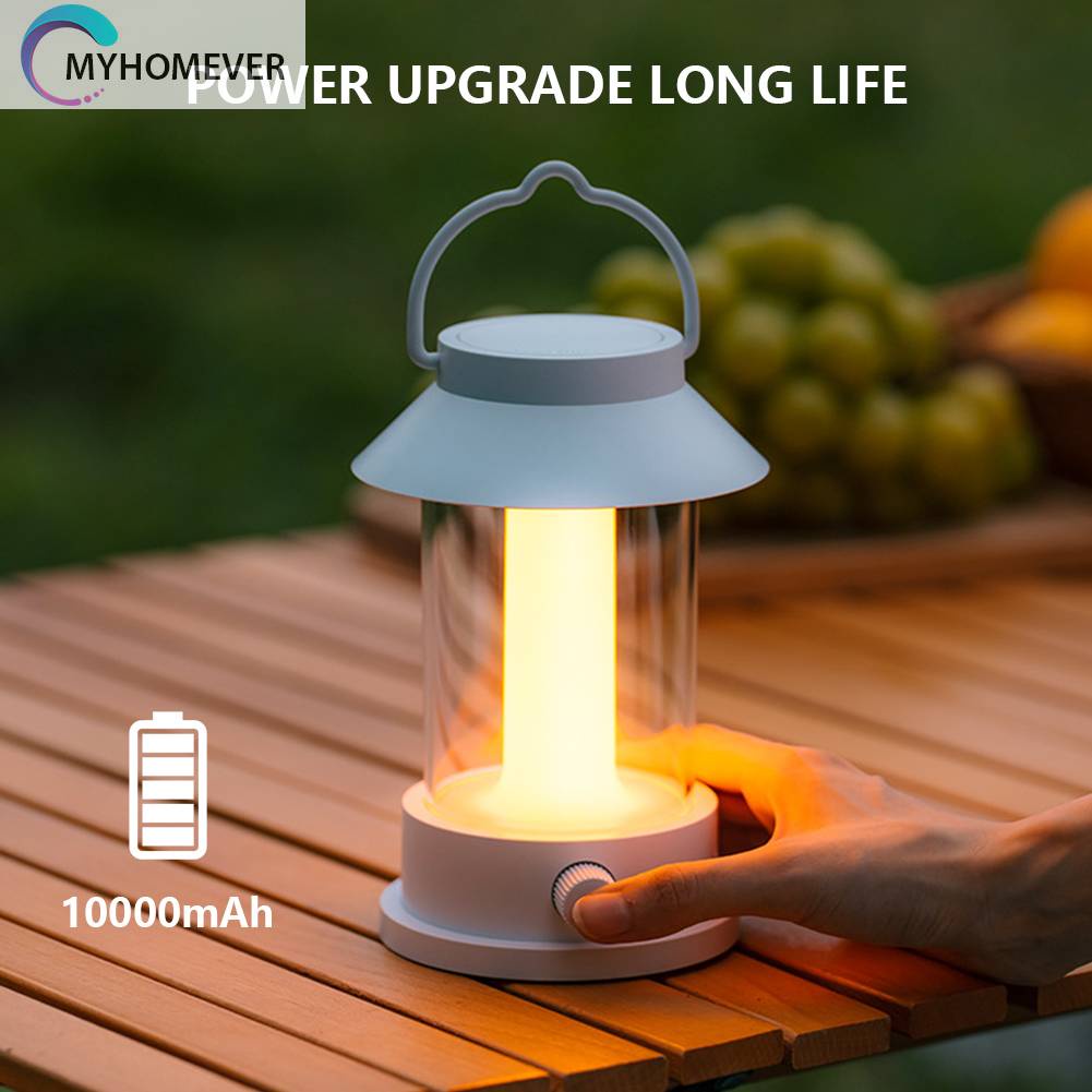 Đèn Cắm Trại 10000mAh Kèm Cáp Sạc