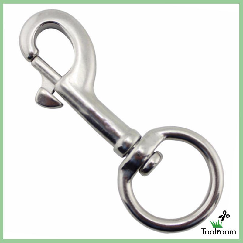 Móc Đơn Bằng Thép Không Gỉ Có Khớp Xoay Dùng Cho Thợ Lặn / Làm Đồ Da Thủ Công