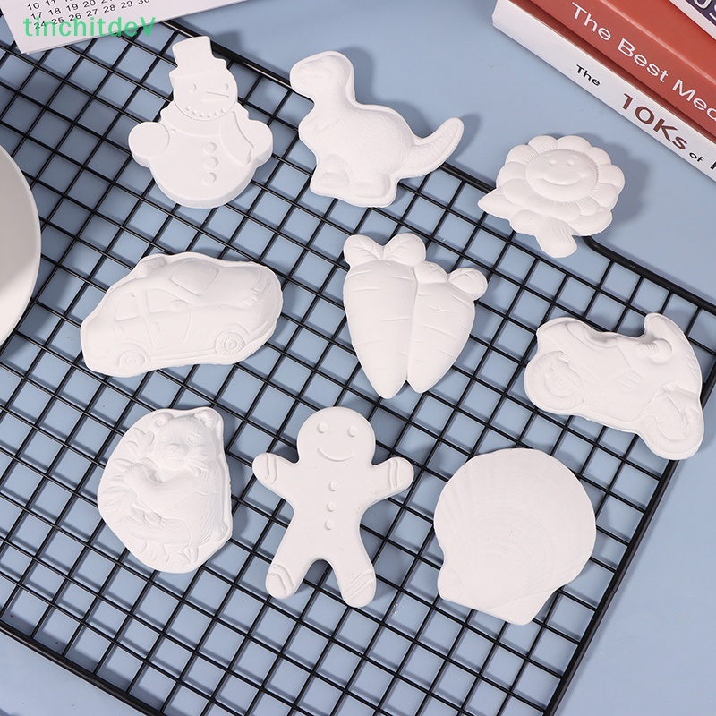 [TinchitdeV] Đồ Chơi Búp Bê Khủng Long Thạch Cao Nhỏ Tự Tô Màu Cho Trẻ Em [Mới]