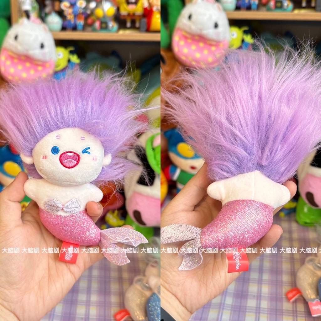 Búp Bê Nhồi Bông Cotton Kiểu Hoạt Hình Nàng Tiên Cá Dễ Thương Cho Bé Gái