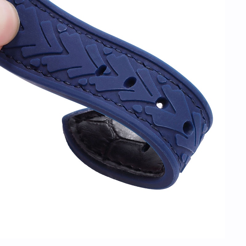 Dây Đeo Đồng Hồ Bằng Silicone 20mm 22mm Chống Thấm Nước Thông Dụng Cho Nam Và Nữ