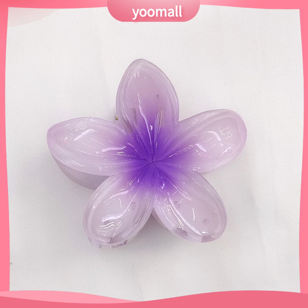 Kẹp Tóc Hình Cánh Hoa Nhiều Màu Chống Gỉ Siêu Bền Cho Nữ