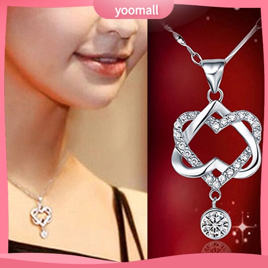 Vòng Cổ Choker Mặt Trái Tim Thời Trang Dành Cho Nữ
