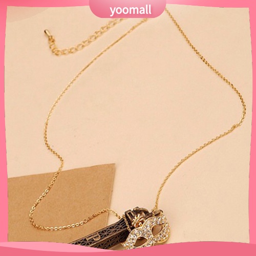 Vòng cổ Mặt Hình Mặt Nạ Cáo Phong Cách Bohemia Thời Trang Cho Nữ