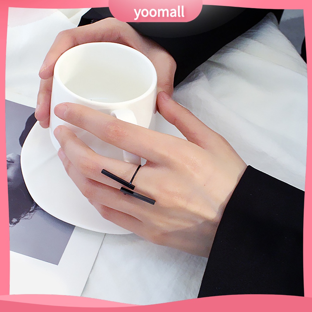 Nhẫn Hở Bằng Kim Loại Thân Thiện Với Da Thời Trang