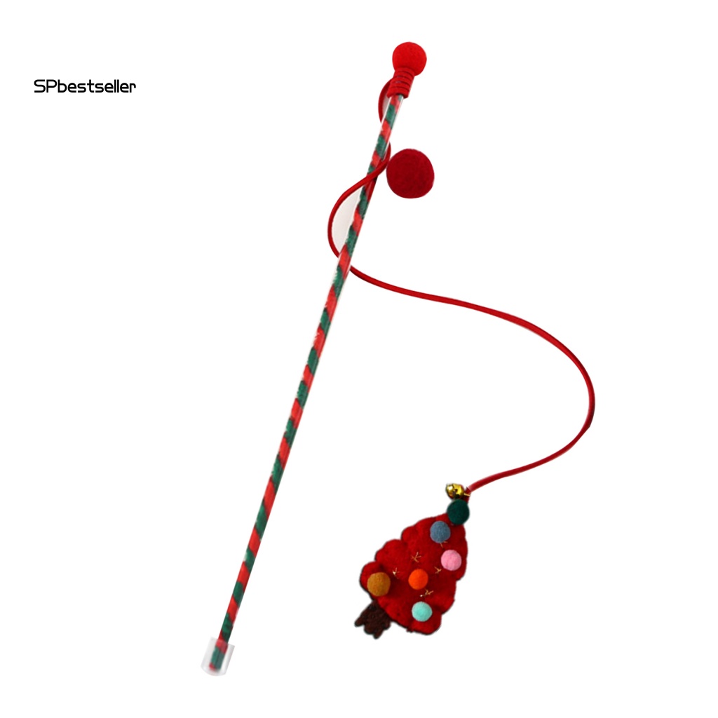 Cần Câu Cá Gắn Chuông Nhiều Màu Vui Nhộn Cho Mèo Cưng