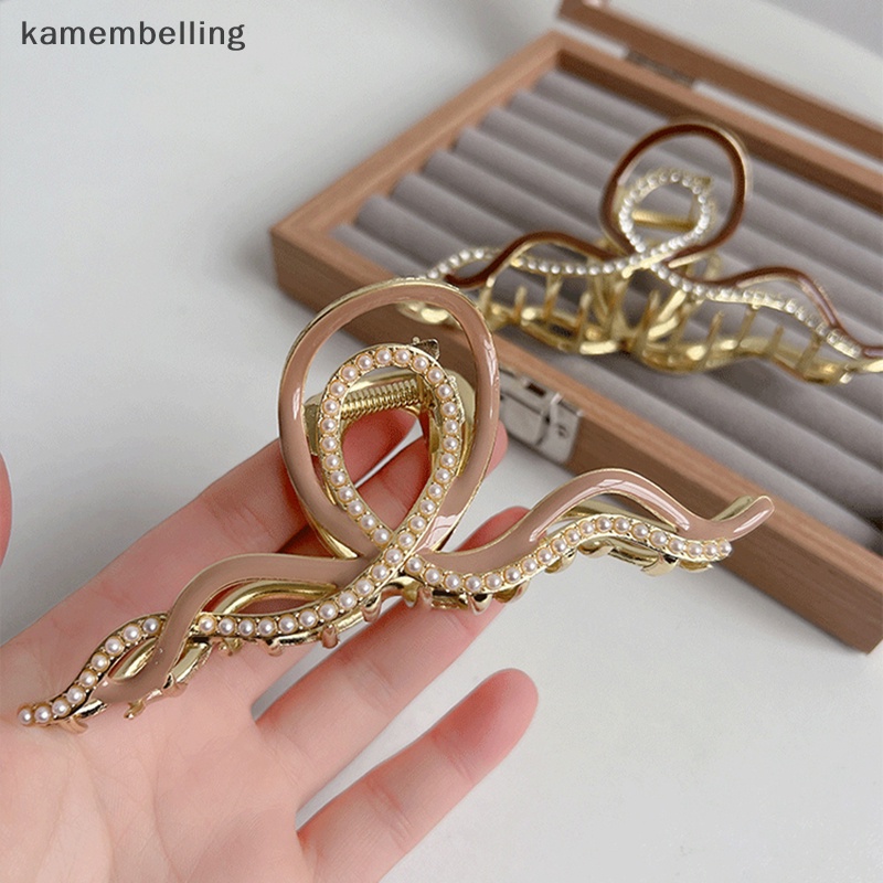 Kẹp Tóc Kim Loại Thời Trang Thanh Lịch Cho Nữ