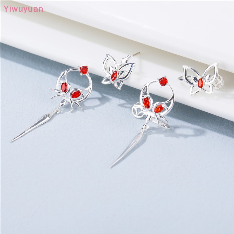 1 Đôi Khuyên Tai Hình Anime Tian Guan Ci Fu Blessing Hua Cheng Xie Lian Mới