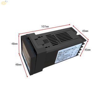 【VARSTR】REX C100 Temperature Controller with LED Display and K Thermocouple Probe Sensor