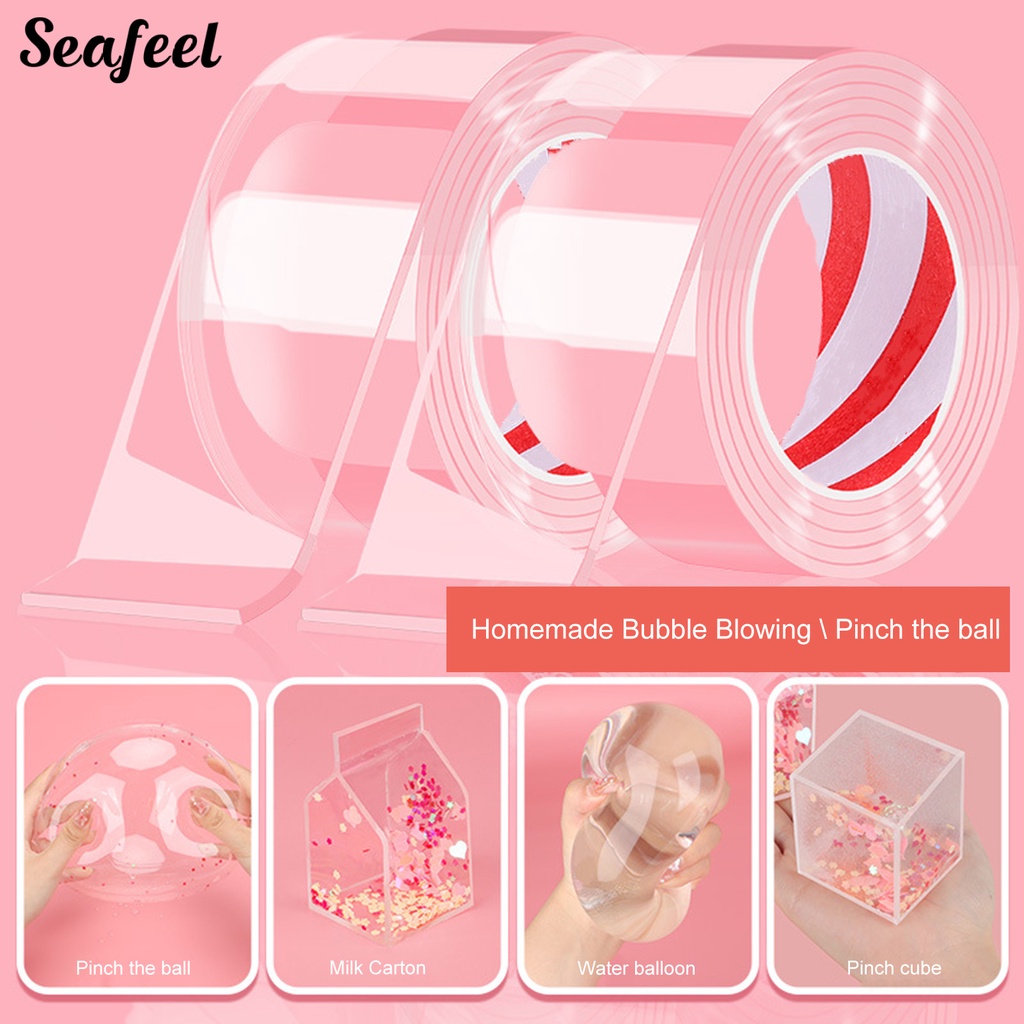 1 Bộ Băng Keo Nano Hai Mặt Không Để Lại Dấu Vết