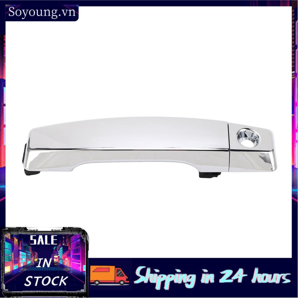 Soyoung Door Outer Handle  Crack Chrome Plating Easy Installation 80647ZC00A Rustproof Stylish for Titan PRO-4X