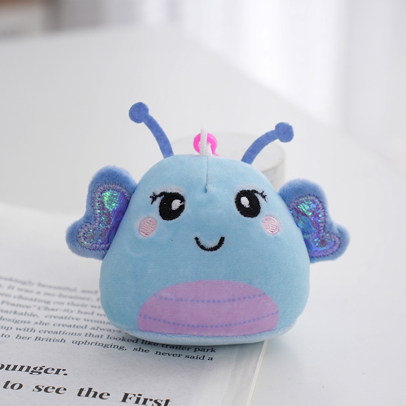 Búp Bê Đồ Chơi Nhồi Bông Hình Con Ong 10cm Dễ Thương