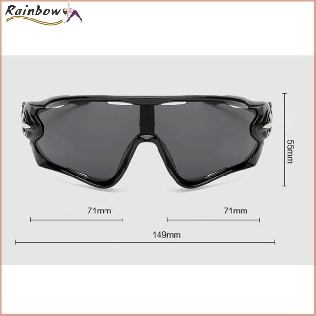 Kính Mát Chống Gió / Chống Cháy Nổ Bằng PC Dùng Khi Đạp Xe / Xe Mô Tô