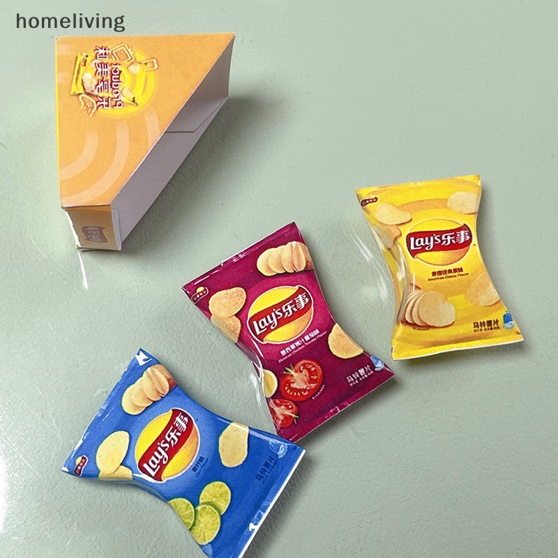 1 Set Hộp Khoai Tây Chiên Tỉ Lệ 1: 12 Trang Trí Nhà Búp Bê