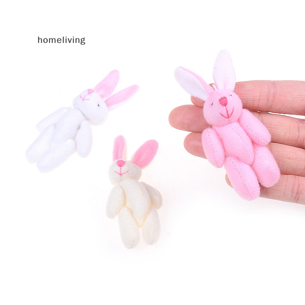 Thỏ Nhồi Bông Mini 6cm Dễ Thương Cho Bé