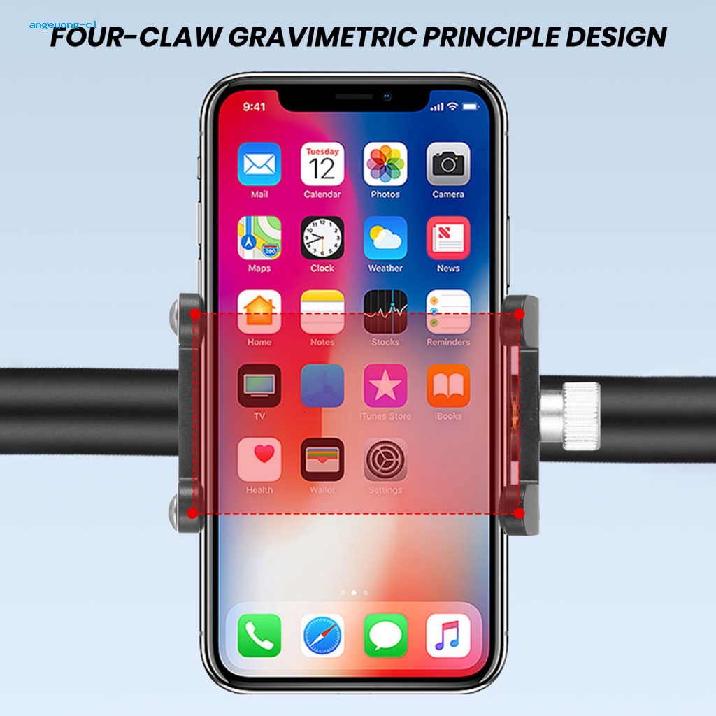 Giá Đỡ Điện Thoại Gắn Xe Đạp Chống Rỉ Sét Dễ Lắp Đặt An Toàn Tiện Dụng