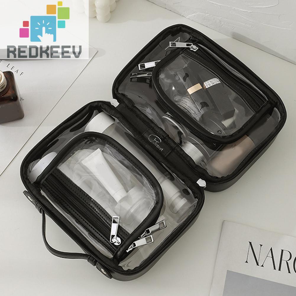 Túi Đựng Mỹ Phẩm Hai Lớp Chống Thấm Nước Sức Chứa Lớn Tiện Lợi Dễ Sử Dụng