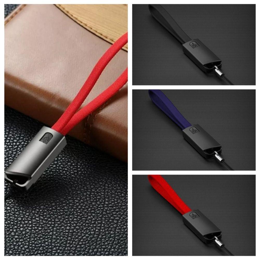 Dây Cáp Sạc Nhanh 2.4A 2.4A 22cm Bằng PVC Nhỏ Gọn Tiện Dụng