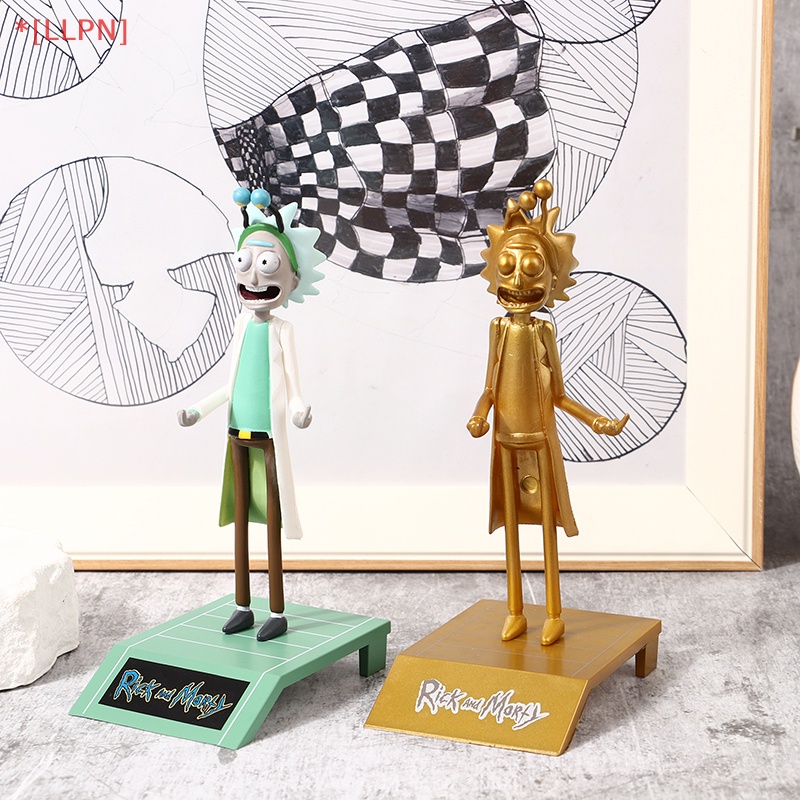 Đồ trang trí Nhân Vật Rick Sanchez Và Morti Đeo Ngón Tay Giữa