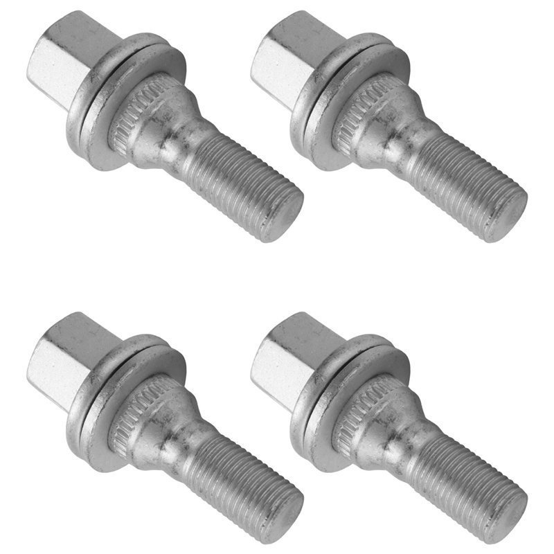 Set 4 Đai Ốc Bánh Xe 17mm Chuyên Dụng Cho PEUGEOT 206 308 3008 207 CC SW 508 Citroen C5 C4L 540567