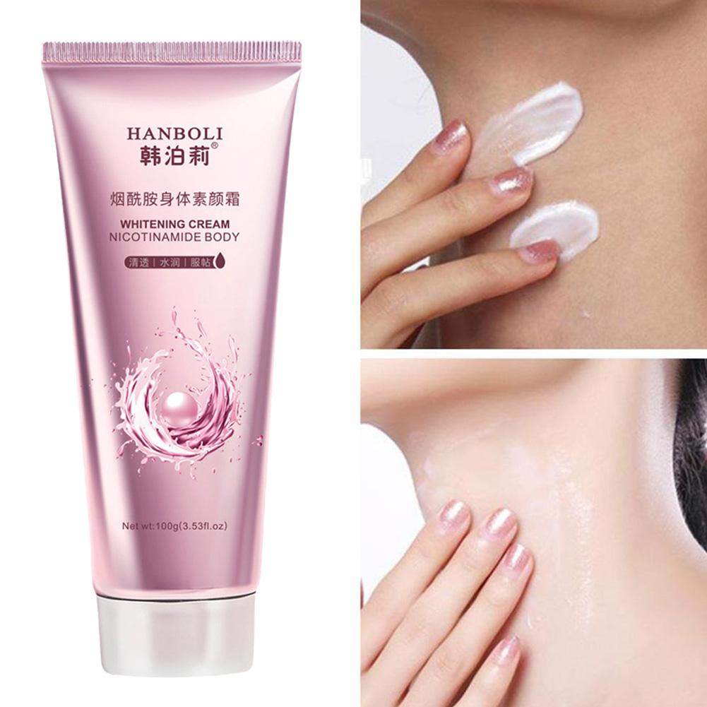 Nicotinamide body whitening cream body makeup primer dưỡng ẩm da che khuyết điểm khuyết điểm dưỡng ẩm da trang điểm lâu dài làm dịu và nuôi dưỡng làn da bare-faced care