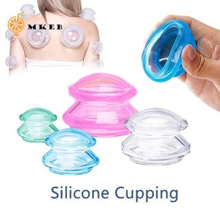 Cốc giác hơi mát xa cơ thể MKEB bằng silicon mềm chống nếp nhăn