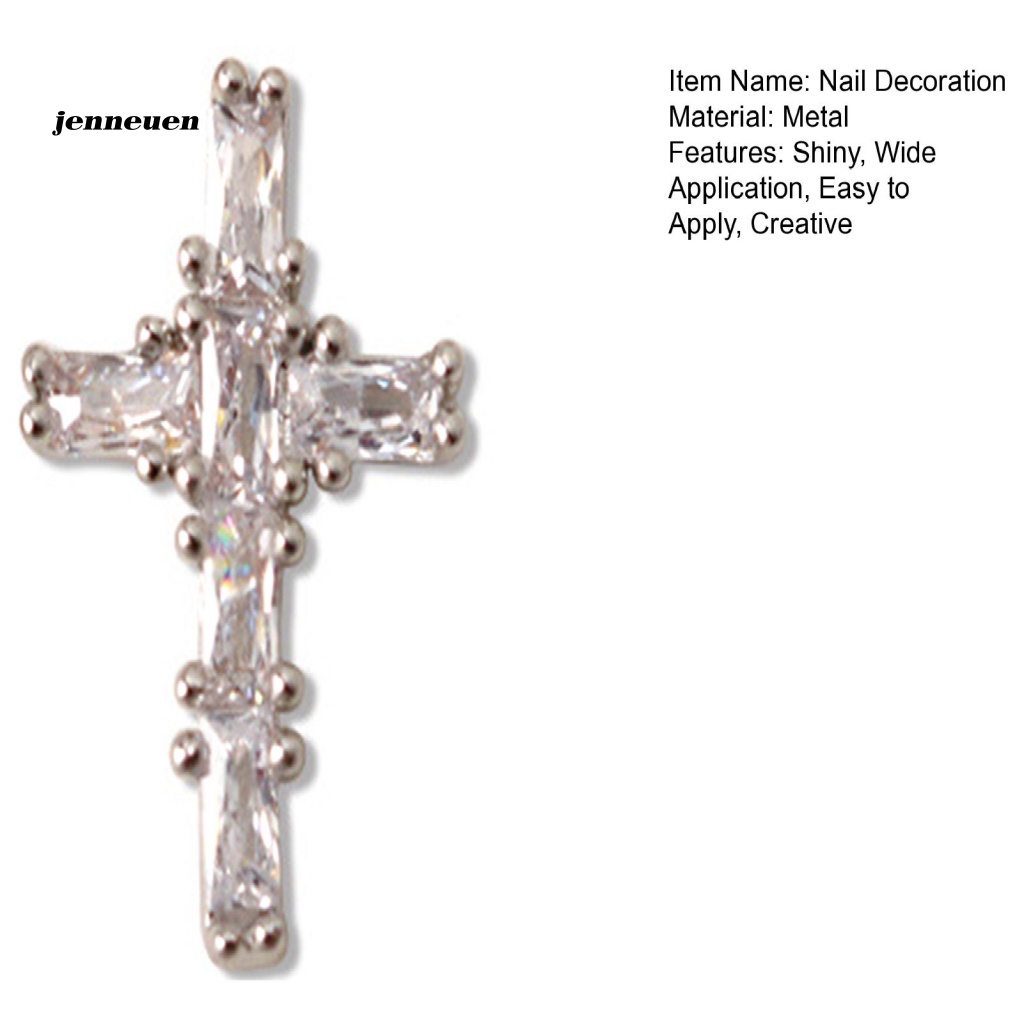 Phụ Kiện Trang Trí Điện Thoại Hình Chữ Thập 3D Đa Năng