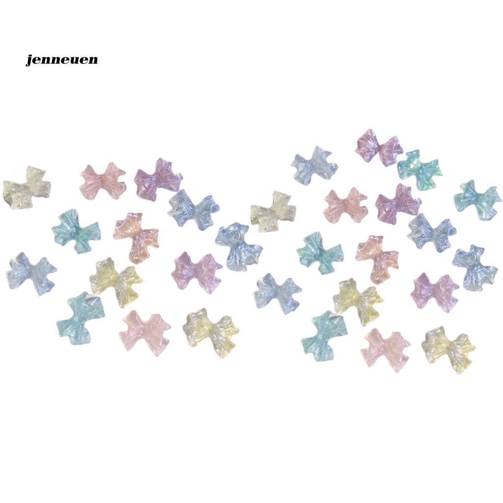 Set 30 Phụ Kiện Trang Trí Móng Tay Lấp Lánh Trọng Lượng Nhẹ Dành Cho Nữ