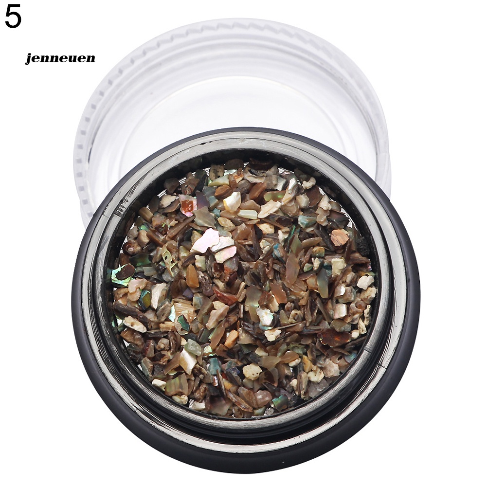 Miếng Dán Trang Trí Móng Tay Hình Vỏ Sò Tự Nhiên DIY