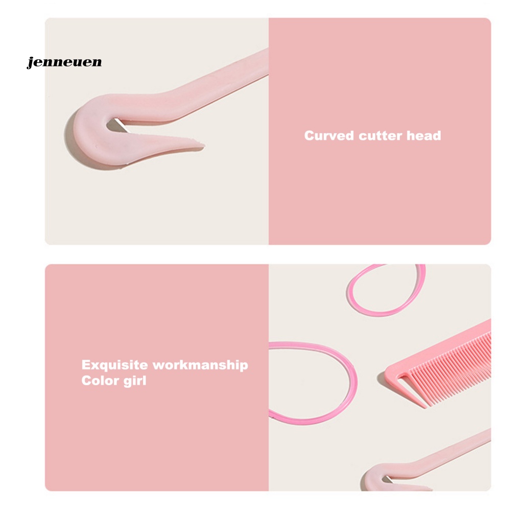 1 Bộ Lược Kẹp Tóc Tạo Kiểu Đa Năng Nhỏ Gọn Cho Salon