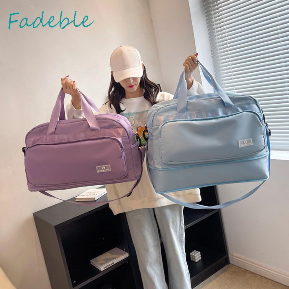 Túi Đựng Đồ Tập Thể Thao Sức Chứa Lớn Chia Ngăn Khô / Ướt Tiện Dụng Cho Nam Và