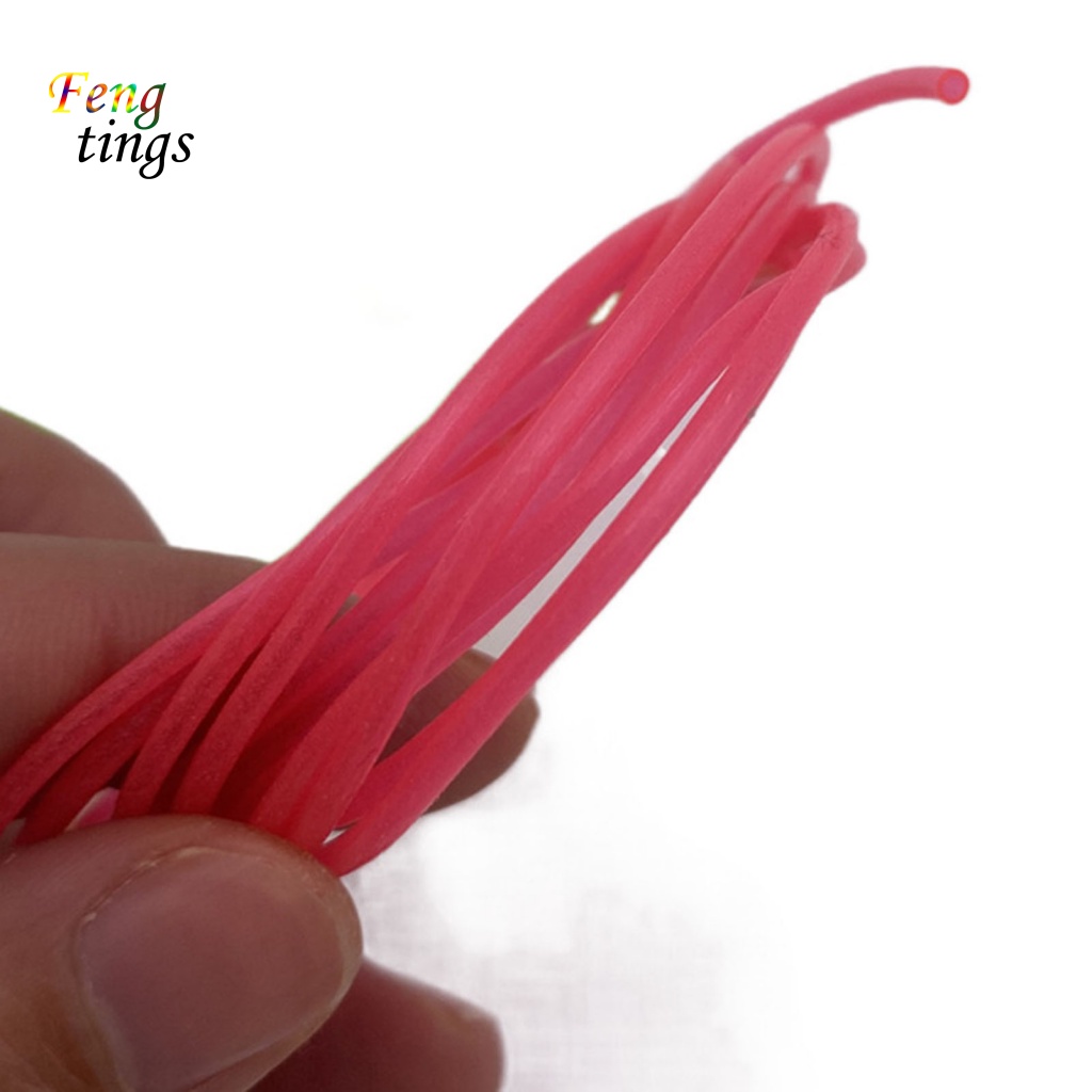 Cuộn Dây Câu Cá 2m Bằng Silicon Mềm Phát Sáng Trong Tối Đa Năng