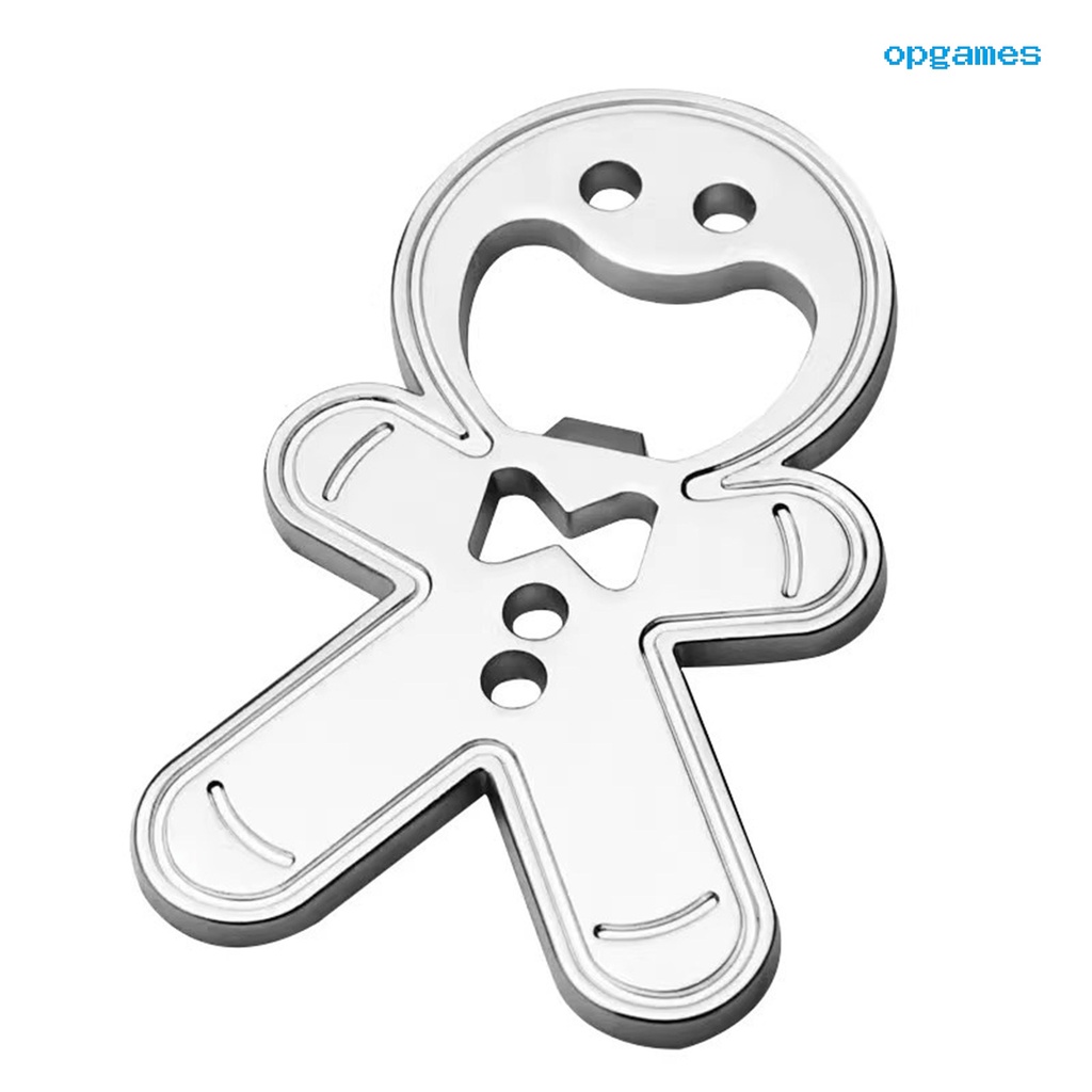 Dụng Cụ Mở Nắp Chai Hình Bánh Gừng Sáng Tạo