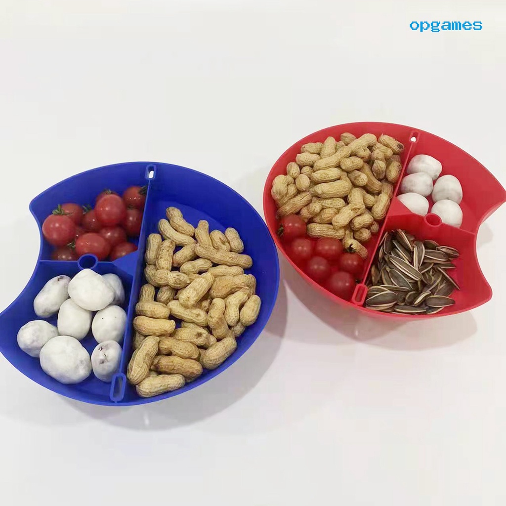 Khay Đựng Thức Ăn Chia Ngăn 3 Trong 1 Tiện Dụng