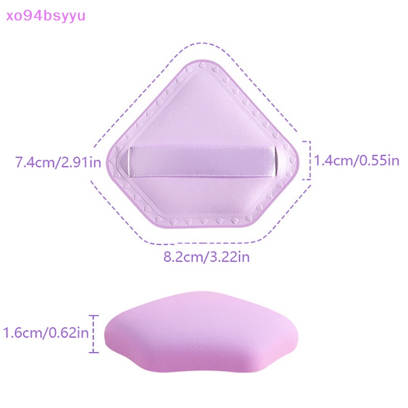 Mút Tán Kem Nền Xo94Bsyu Dạng Viên Kim Cương Màu Tím Mềm Mại