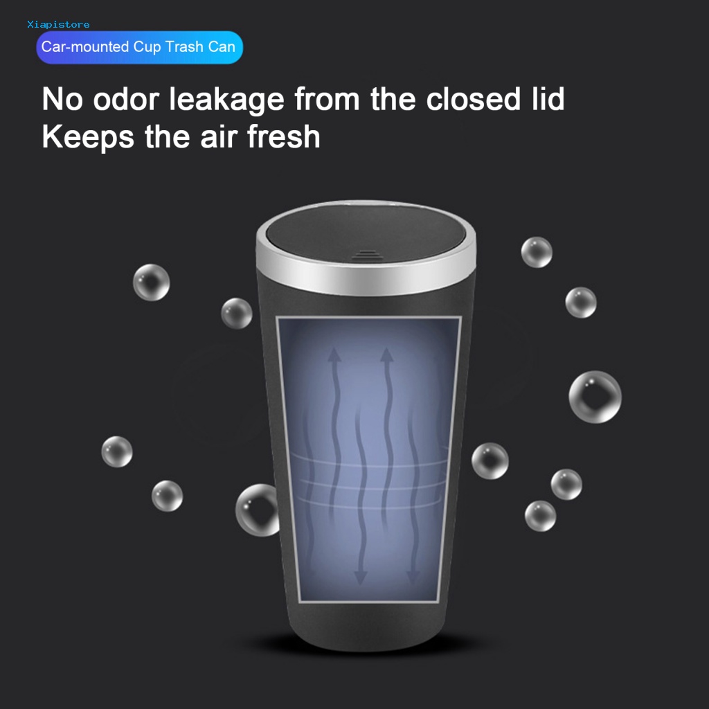 Thùng Rác Một Tay Cầm Tiết Kiệm Không Gian Tiện Dụng Cho Xe Hơi