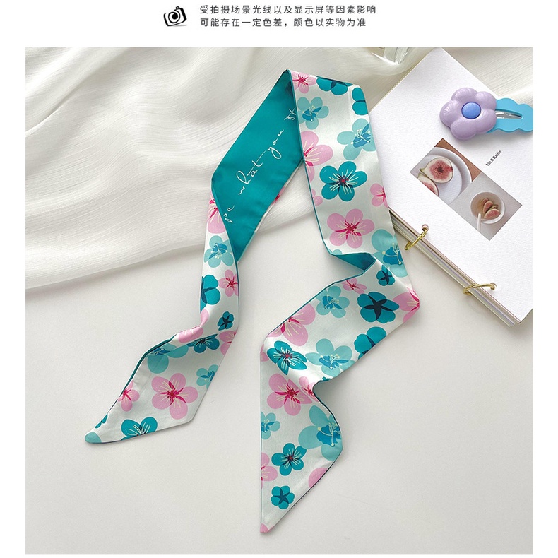 Khăn Quàng Cổ Dài Đa Năng Đính Nơ Xinh Xắn Thời Trang