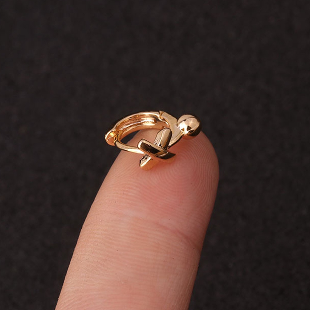 1 Khuyên Tai Đính Đá Zircon Thời Trang Nữ