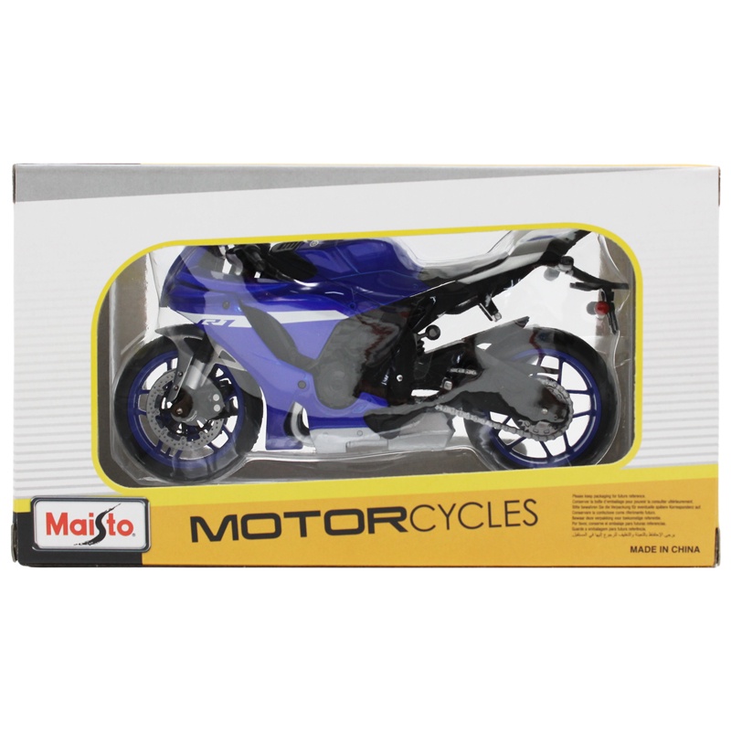 Đồ Chơi Mô Hình Xe Mô Tô 1:12 Dòng Yamaha YZF-R1 2021 - Maisto 21847/MT31101