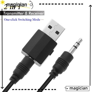 Đầu thu phát tín hiệu Bluetooth 5.0 không dây mini 2 trong 1 giắc cắm 3.5mm