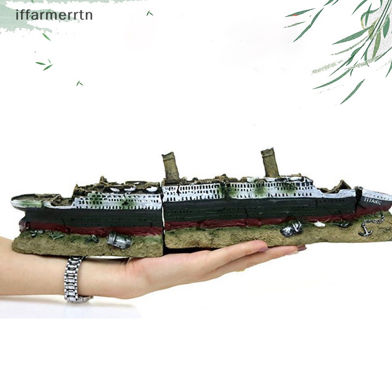 Đồ trang trí Tàu Titanic Trang Trí Bể Cá